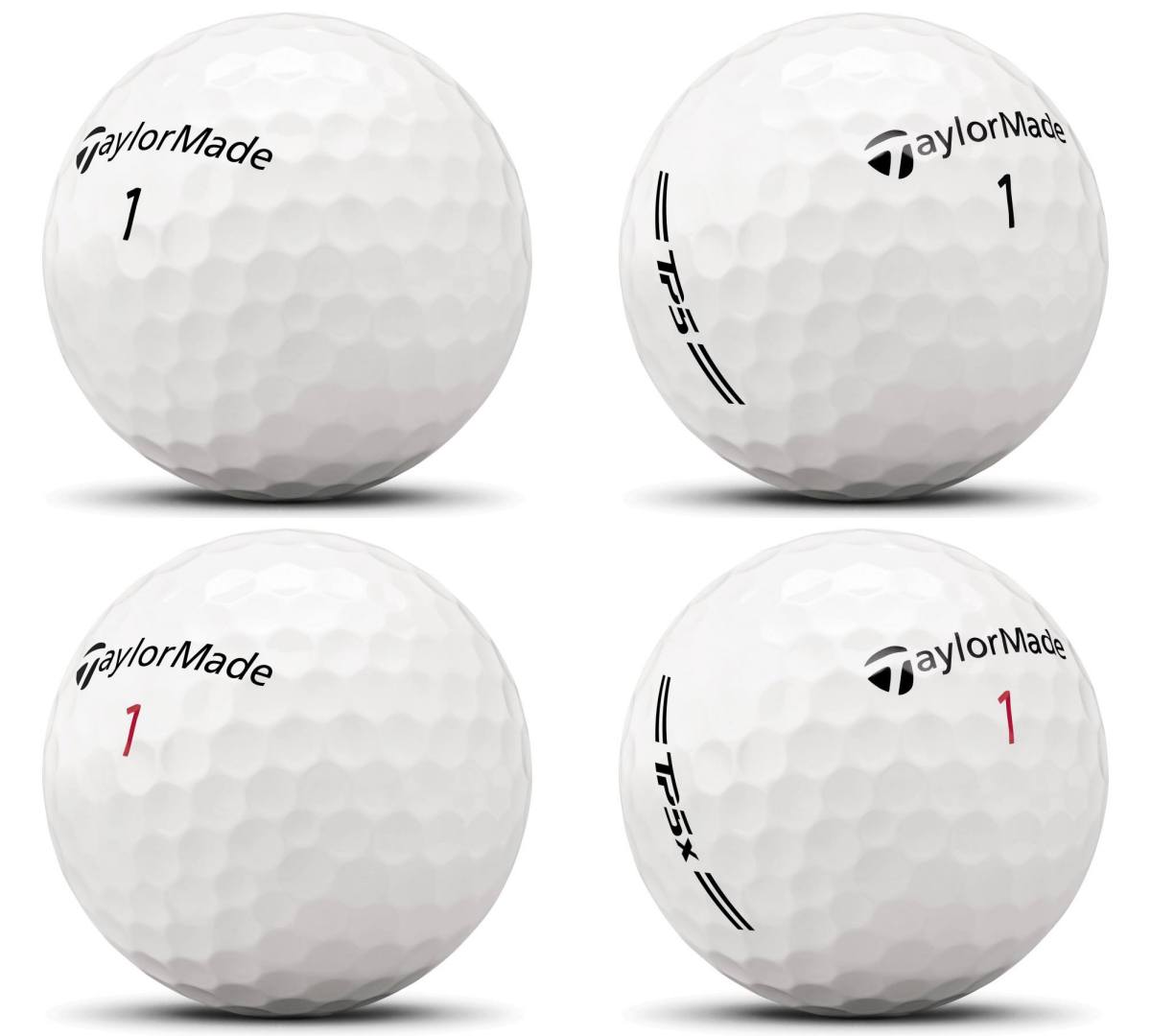 テーラーメイドの新「TP5/TP5x」ボール、2月13日発売。「塗装」の新