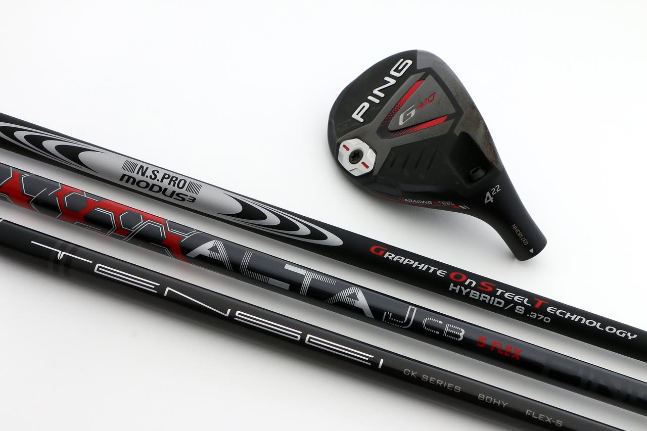 松山使用の「ゴースト」も！ 話題のユーティリティ用シャフトを試打し