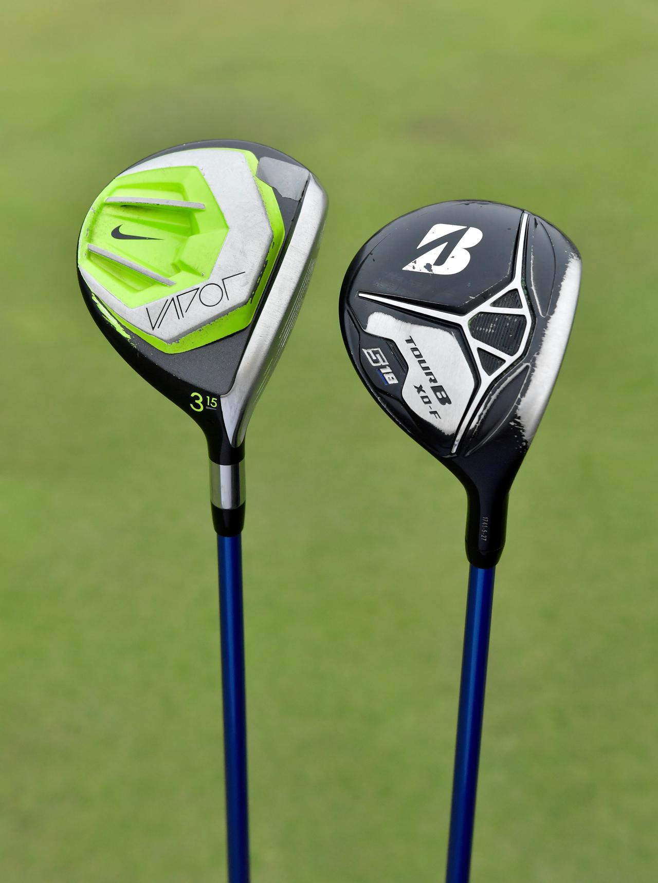 2015年発売のナイキの「ヴェイパー」いまだに愛用中。2本の