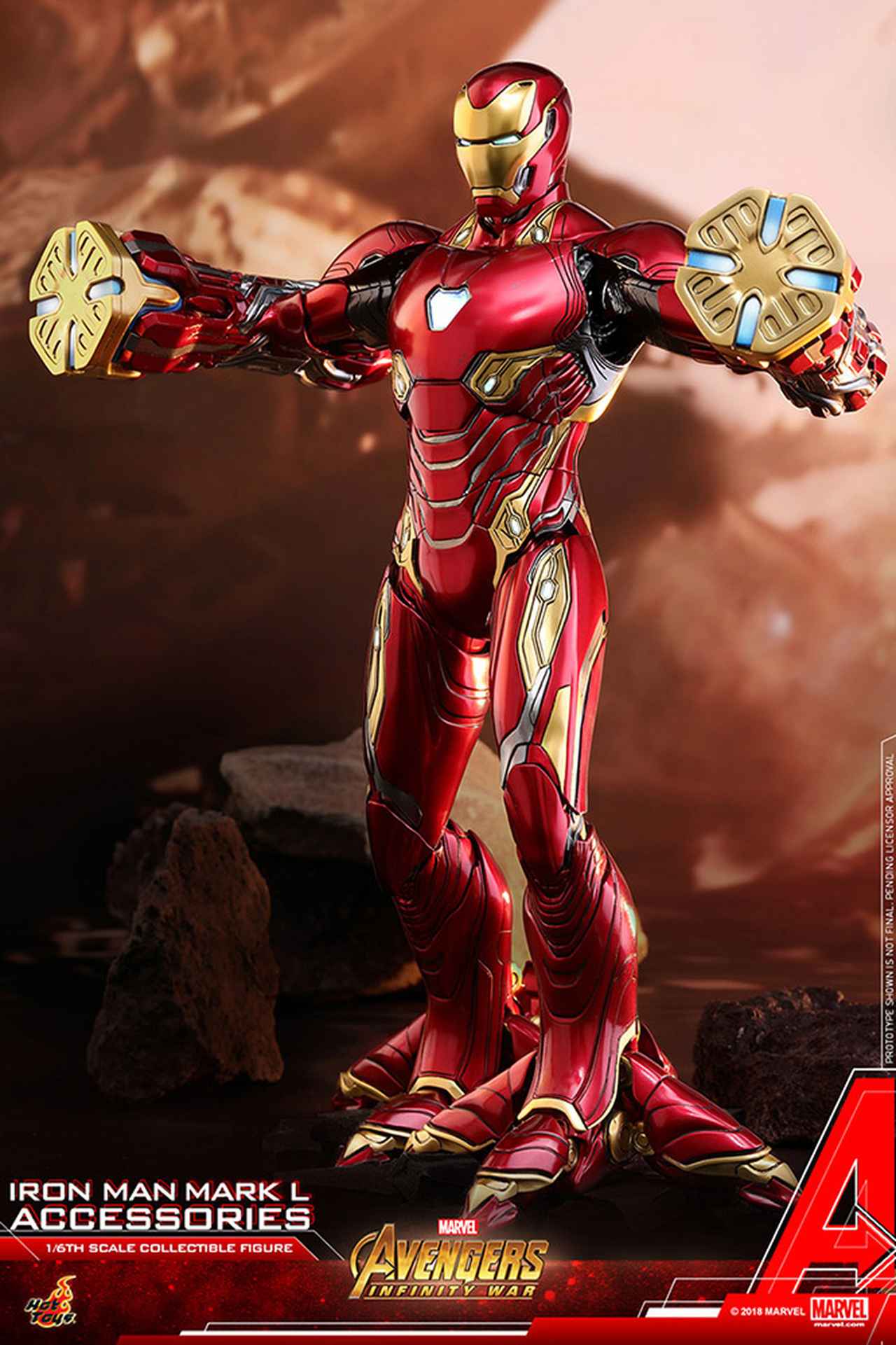 アイアンマン・マーク50」をパワーアップする拡張パーツセットが登場