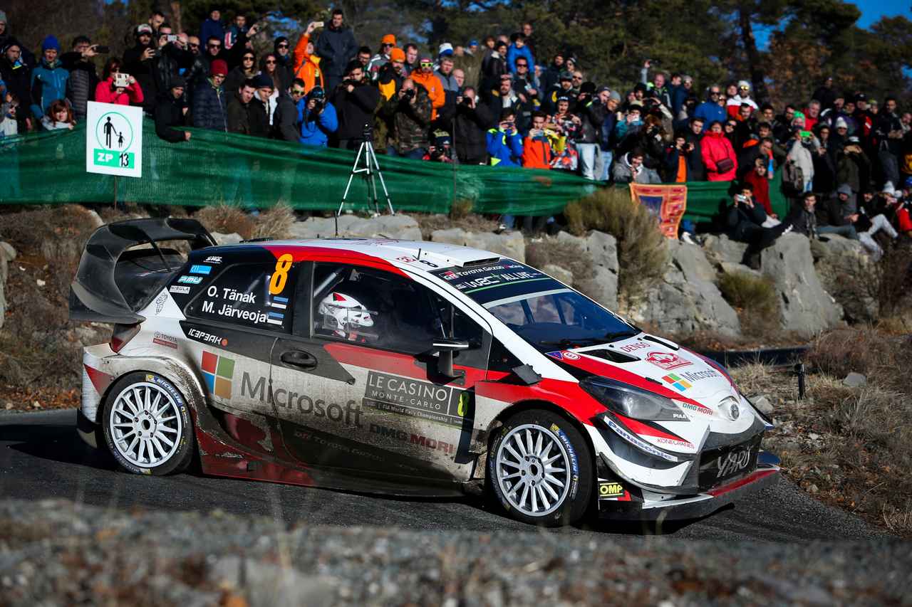 WRC】復帰2年目のトヨタが表彰台の2つを獲得。2018年WRCの第1戦