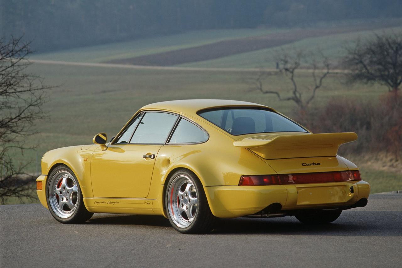 3代目「964ターボ」は、全部品の85%以上を刷新【ポルシェ 911ターボ 50