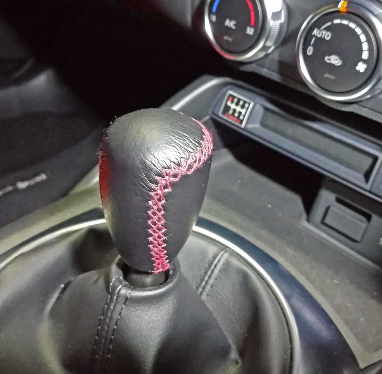 NDロードスター 純正シフトノブNDロードスター 純正ATシフトノブ 赤