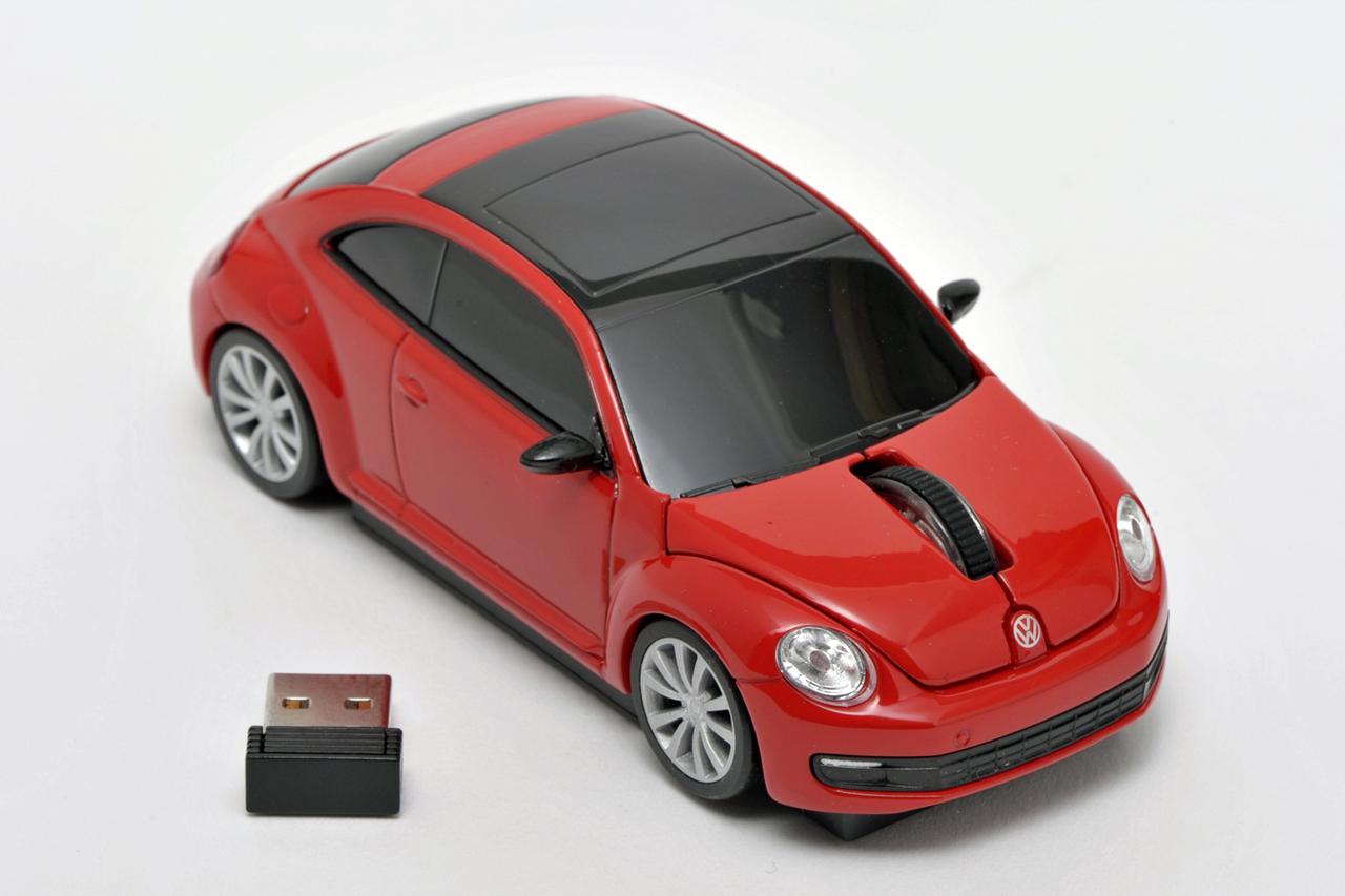 ザ・ビートルのミニカーをそのままワイヤレスマウスに？ 初代NSXや
