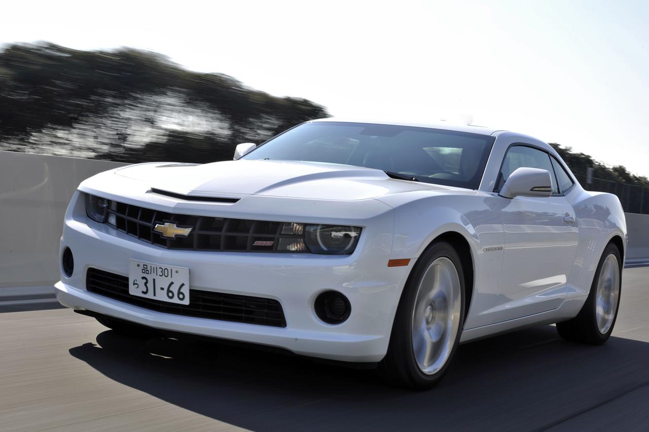 コルベット、マスタング、そしてカマロ。3台のアメリカン