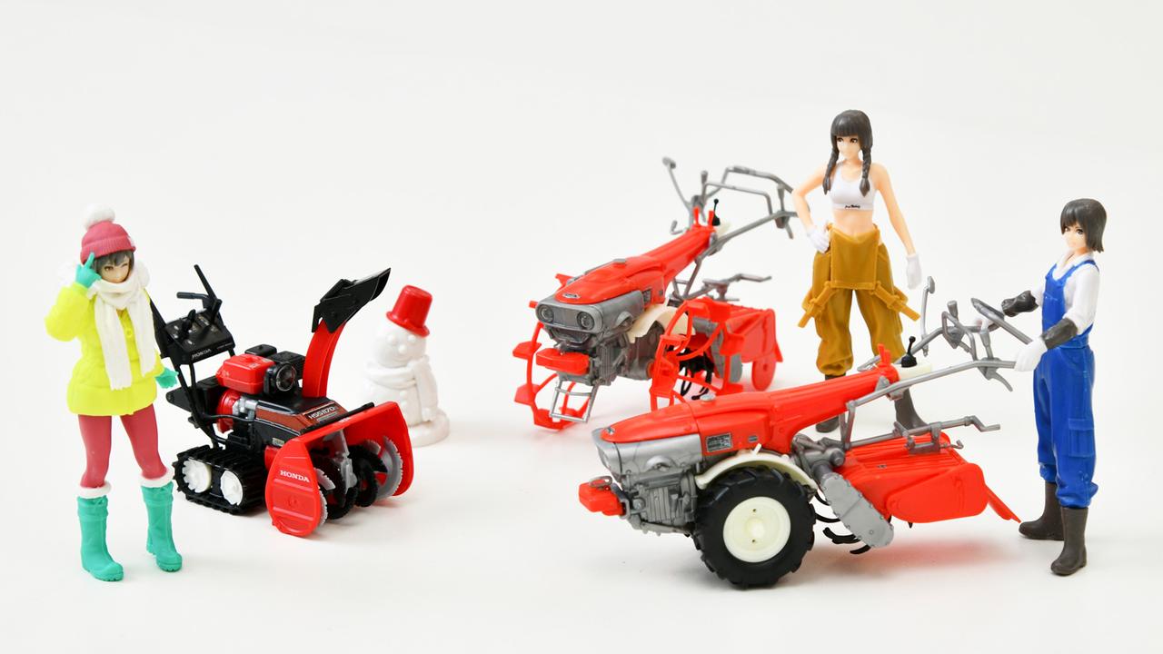 もうひとつのHONDAパワー。「みのりちゃんと小型除雪機HSS1170n（JX