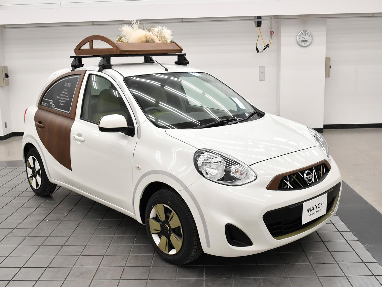 ハイセンスなカスタムを施した中古のマーチが彩る、美味しい毎日【東京