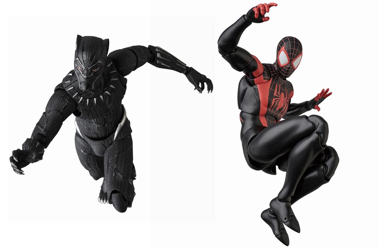ブラックパンサーとスパイダーマン マイルズ・モラレスが全高約15