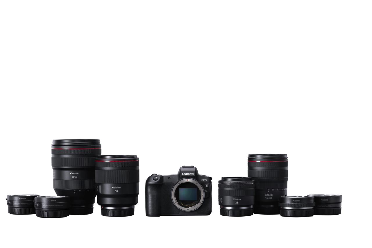 キヤノン、ついにフルサイズミラーレス「EOS R」システムを発表