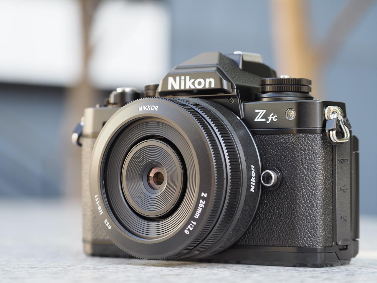 Lens Impression! NIKKOR Z 26mm f/2.8 + おまけでZ fc（ブラック