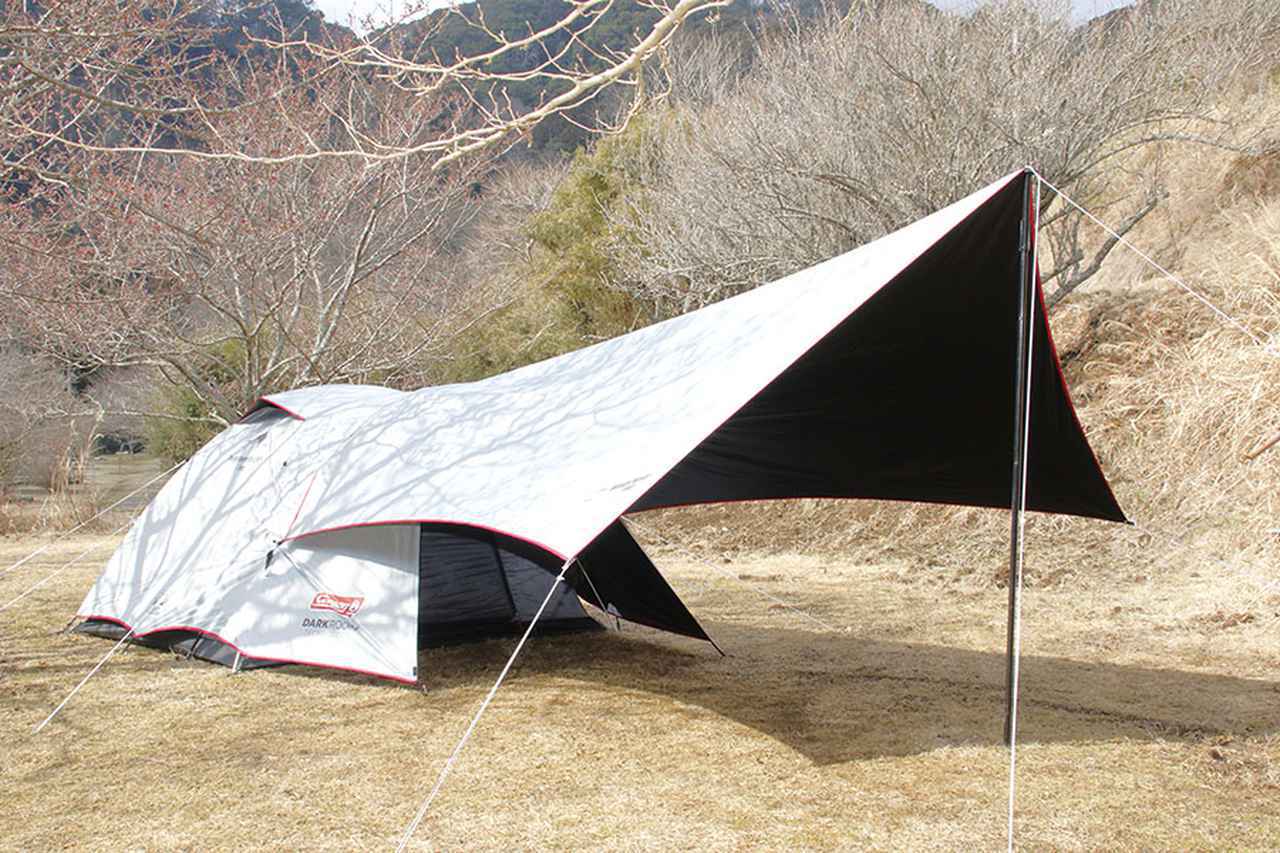 夏キャンプの暑さ対策に！コールマンの新作テント＆タープセット+