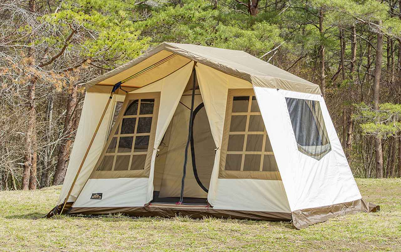 設営レビュー】ogawa「オーナーロッジ タイプ52R T/C」 クラシカルな