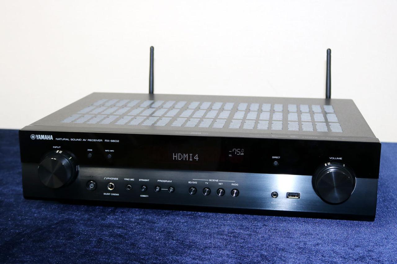 ヤマハ、スリムな5.1chAVアンプ「RX-S602」を8月下旬に発売