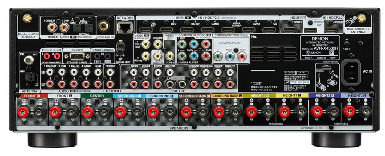 デノン、機能＆音質をアップさせた準旗艦AVアンプ「AVC-X6500H」と