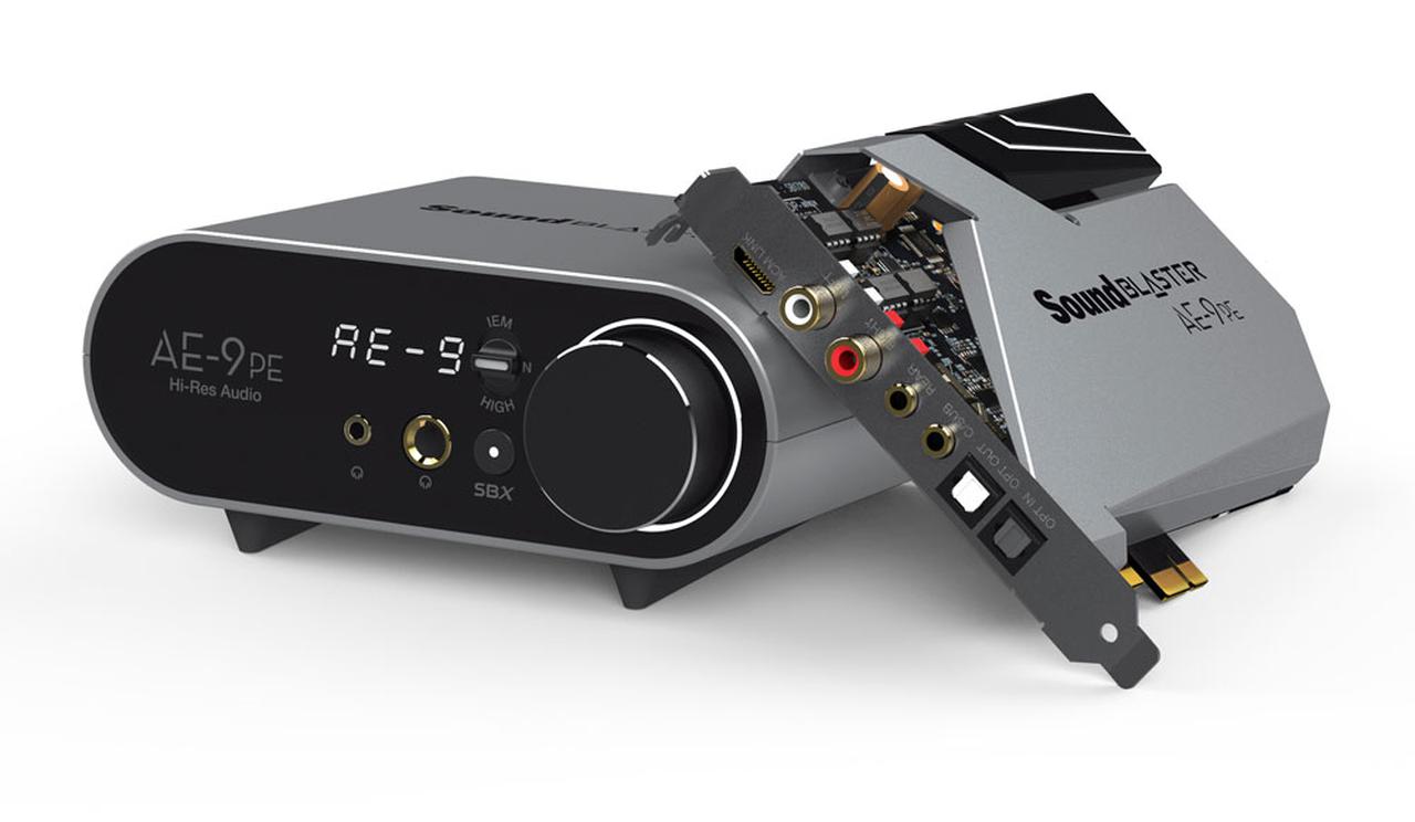 クリエイティブメディア、PCI-Eサウンドカード＆DACのフラッグシップ