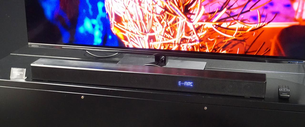 eARCに対応した、レグザサウンドシステム「TS216G」が5月17日に発売