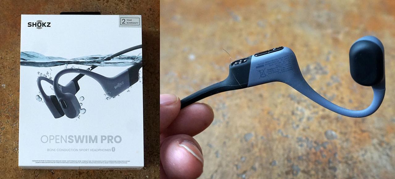 shokzの新型骨伝導イヤホン「OpenSwim Pro」は、音楽も楽しめる