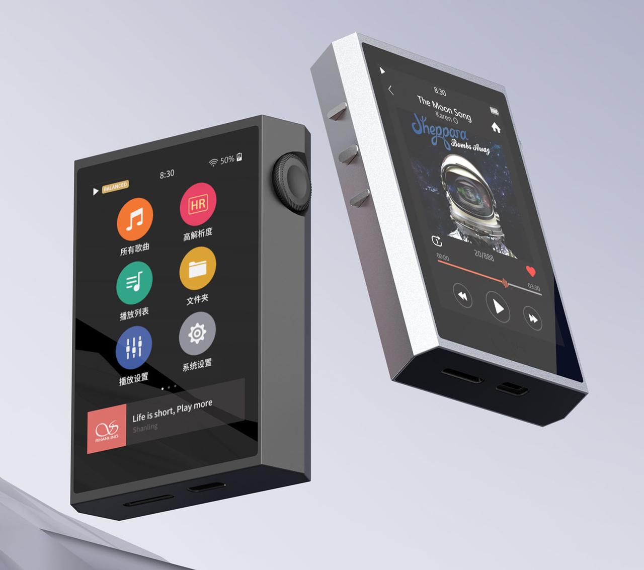 SHANLINGの新たなポータブルプレーヤー「M1 Plus」が登場。DACチップに