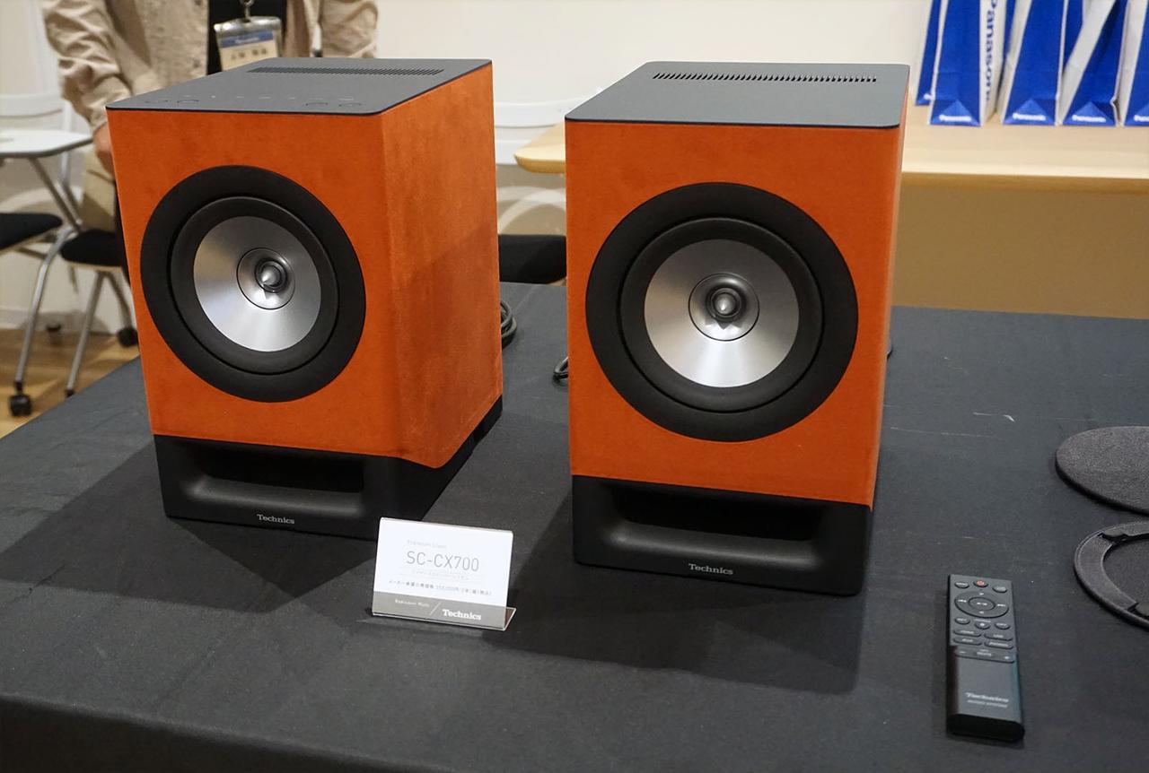 テクニクスが、ワイヤレスアクティブスピーカー「SC-CX700」の体験会を