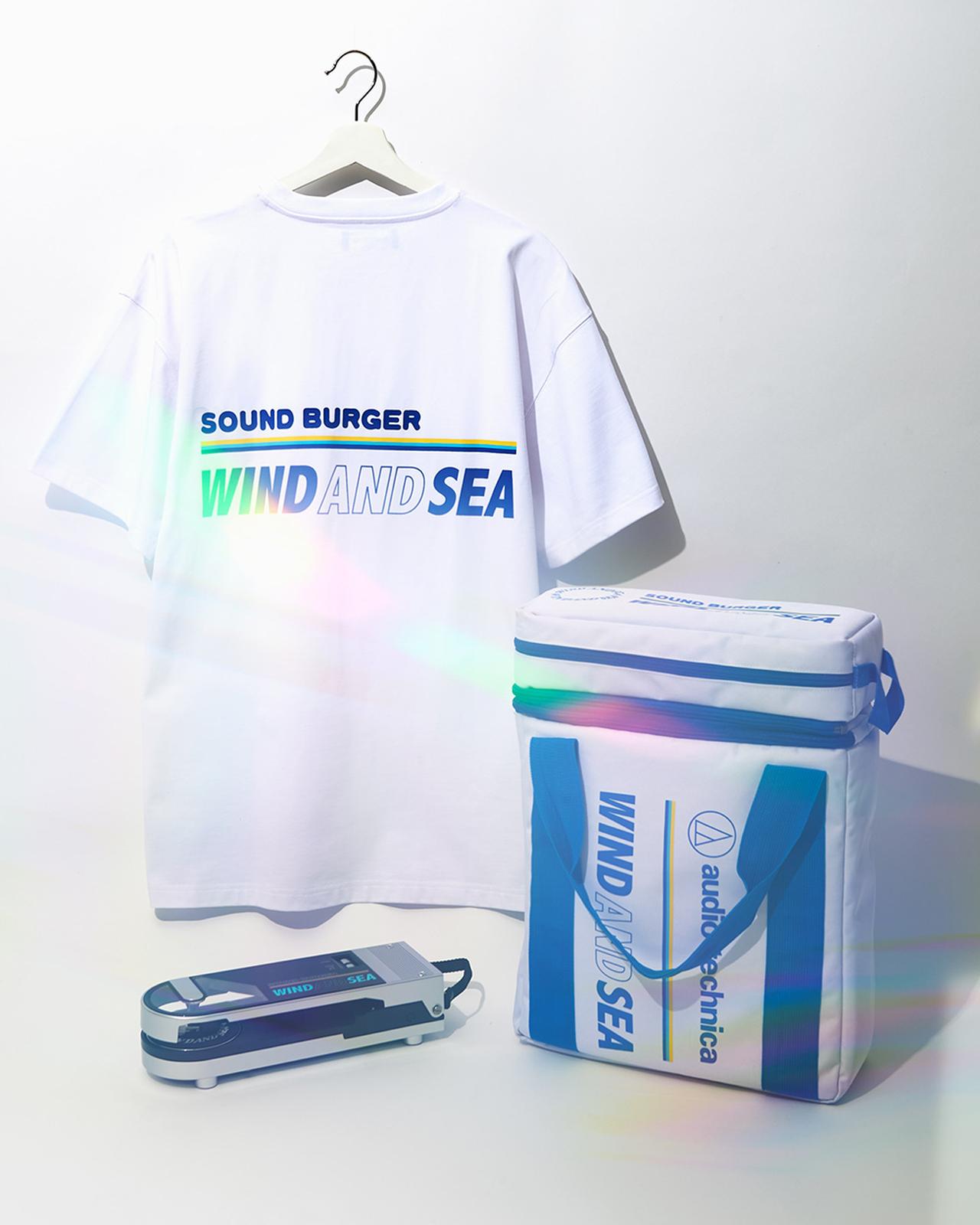 オーディオテクニカ、WIND AND SEAとサウンドバーガーのコラボ第二弾を
