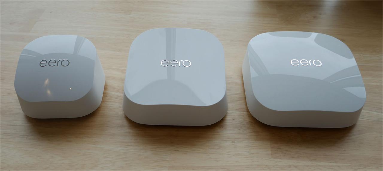 アマゾンのメッシュwifiシステムに、WiFi 7対応の「eero 7」「eero Pro