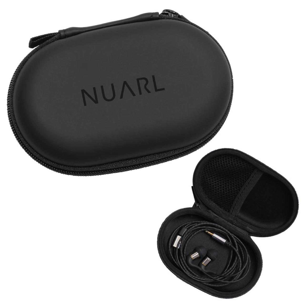 NUARL、オリジナルイヤホンケースを同梱した有線イヤホンセット3モデル