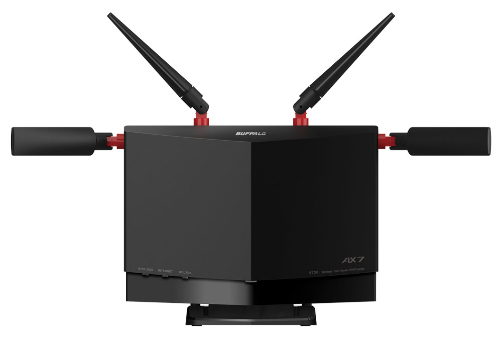 バッファロー、Wi-Fi 6対応のWi-Fiルーター「WXR-5700AX7S」を8月下旬