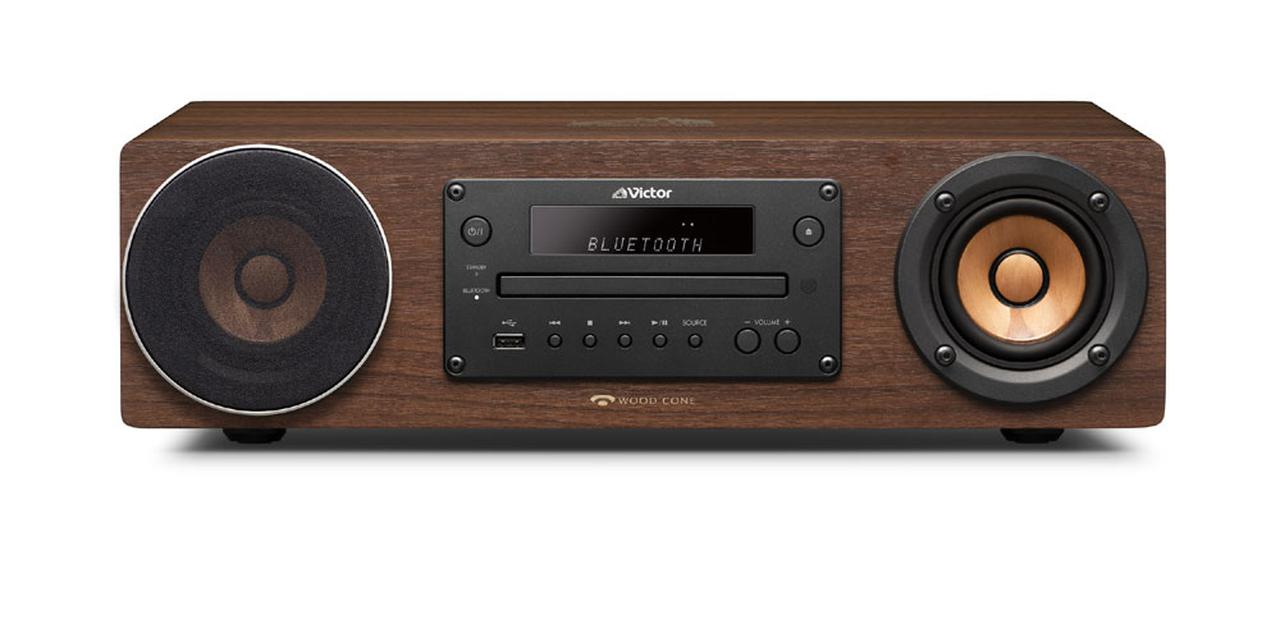 ビクター、ウッドコーン搭載の一体型オーディオシステム「EX-D6」を12