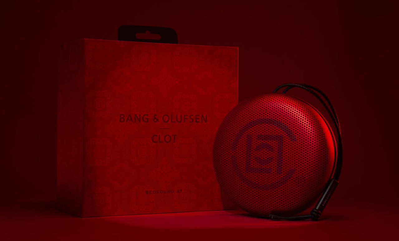 B&0とCLOTとの初のコラボレーション作、限定版Bluetoothスピーカー