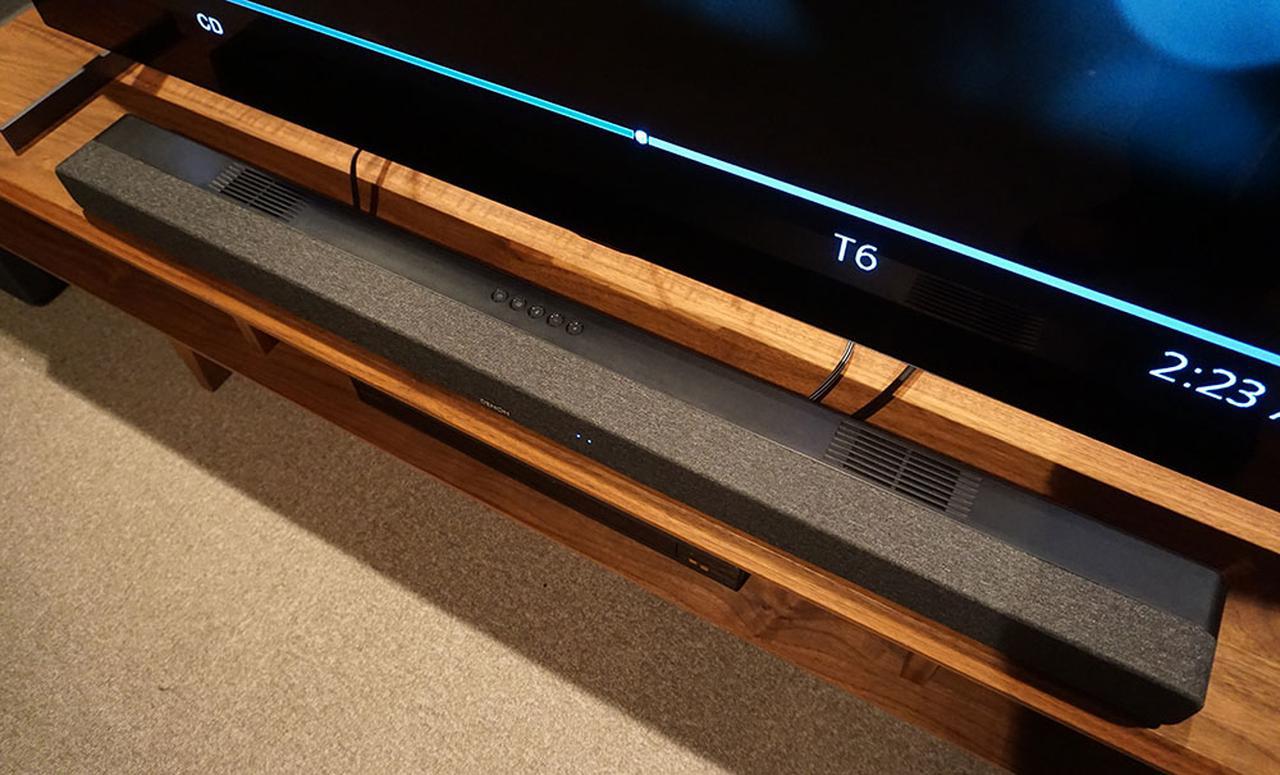 イネーブルドスピーカー搭載で、臨場感あるドルビーアトモスを再現