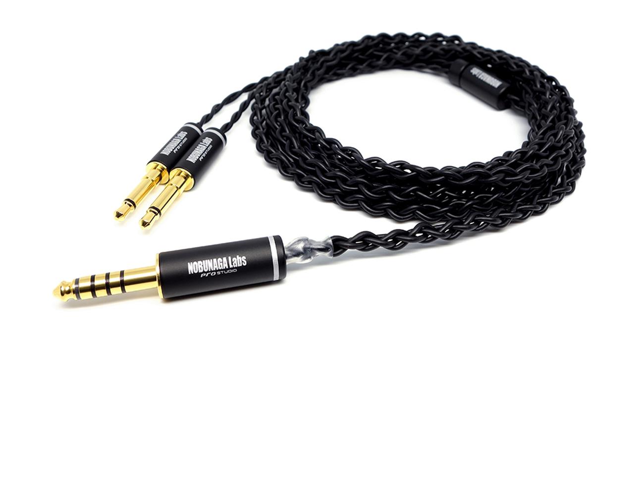 NOBUNAGA Labs、スリムプラグ（3.5×2）採用で対応性を高めたヘッドホン