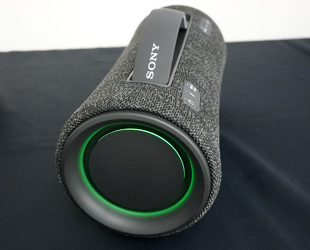 ソニー、ワイヤレスで重低音たっぷりのサウンドが楽しめる「SRS-XG300