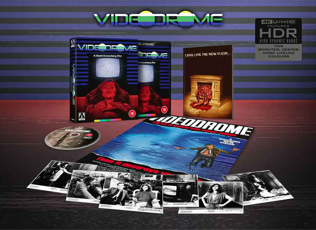 VIDEODROME ビデオドローム VHD ビデオドローム 4K ディレクターズ