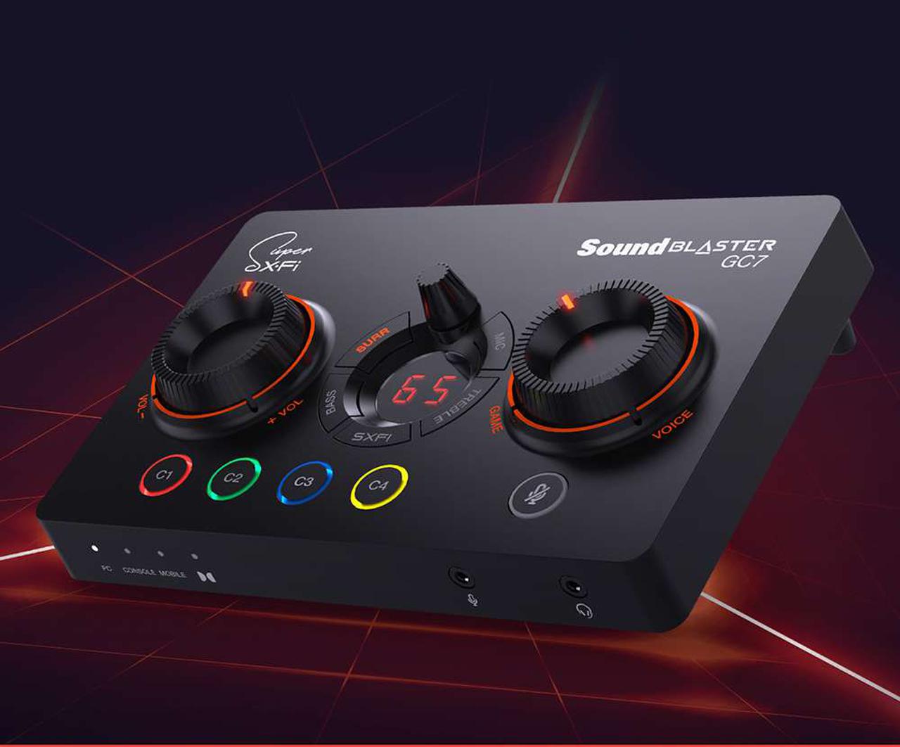 クリエイティブメディア、ゲームプレイを快適・簡単・高音質に楽しめる