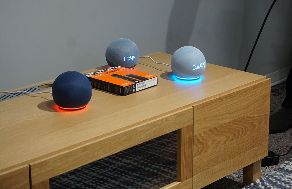 アマゾン「Echo Dot with clock」「Echo Dot」の第5世代機は、音質に