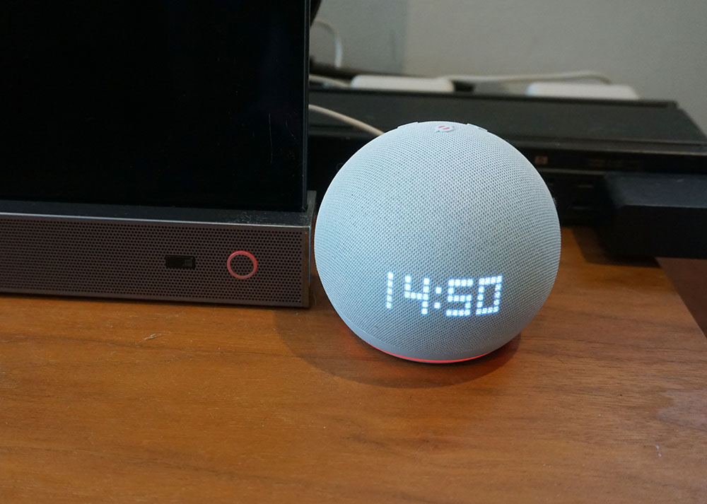 アマゾン「Echo Dot with clock」「Echo Dot」の第5世代機は、音質に