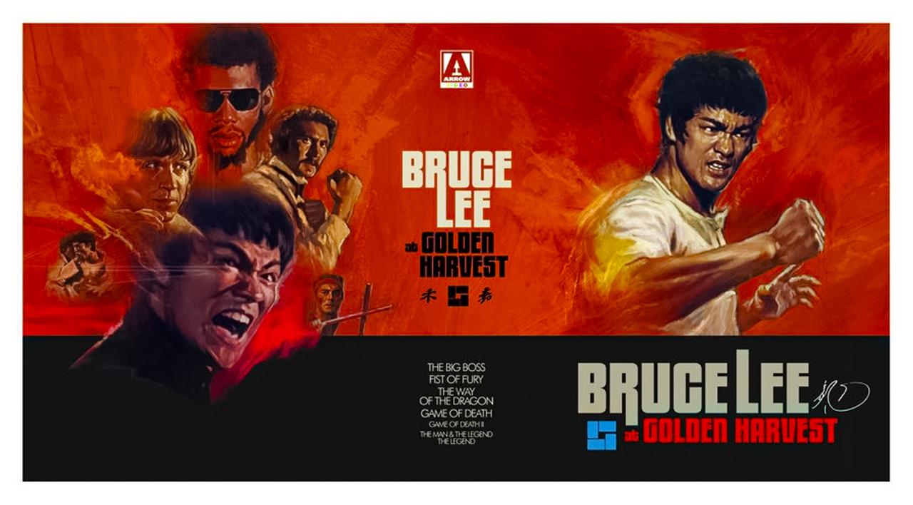 ブルース・リー香港ゴールデンハーベスト社オリジナルロビーカード10枚