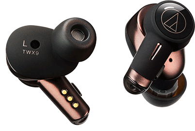 オーディオテクニカの完全ワイヤレスイヤホン「ATH-TWX9」が