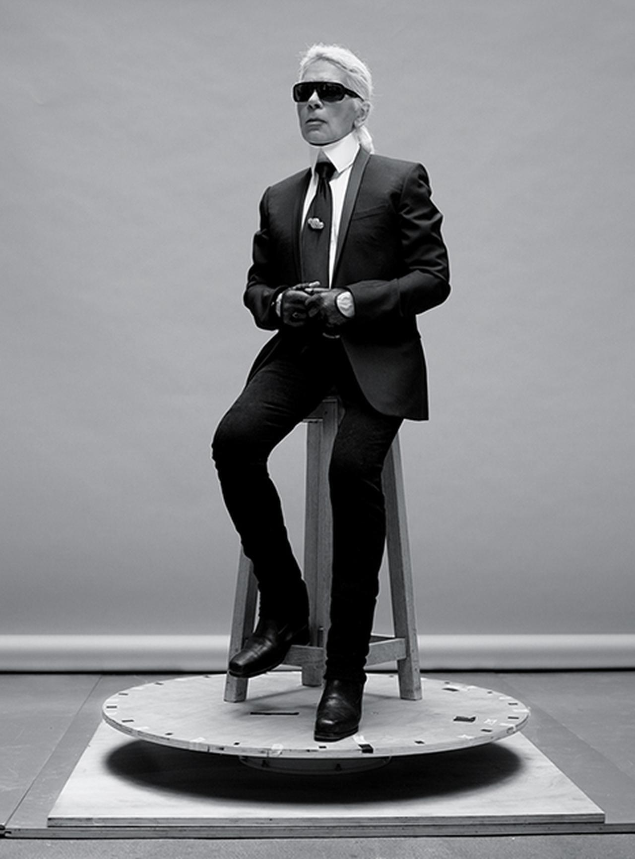 カール・ラガーフェルド、 比類なき鬼才の頭の中にあるもの (1/13) - T