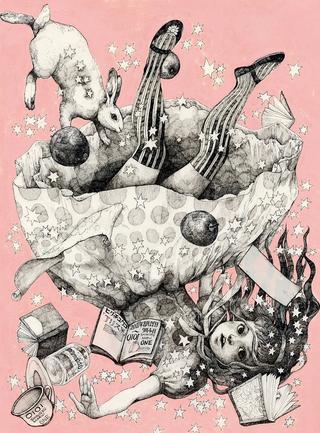 アリス》2010年 - 「展覧会『CIRCUS』に見る 画家ヒグチユウコの 