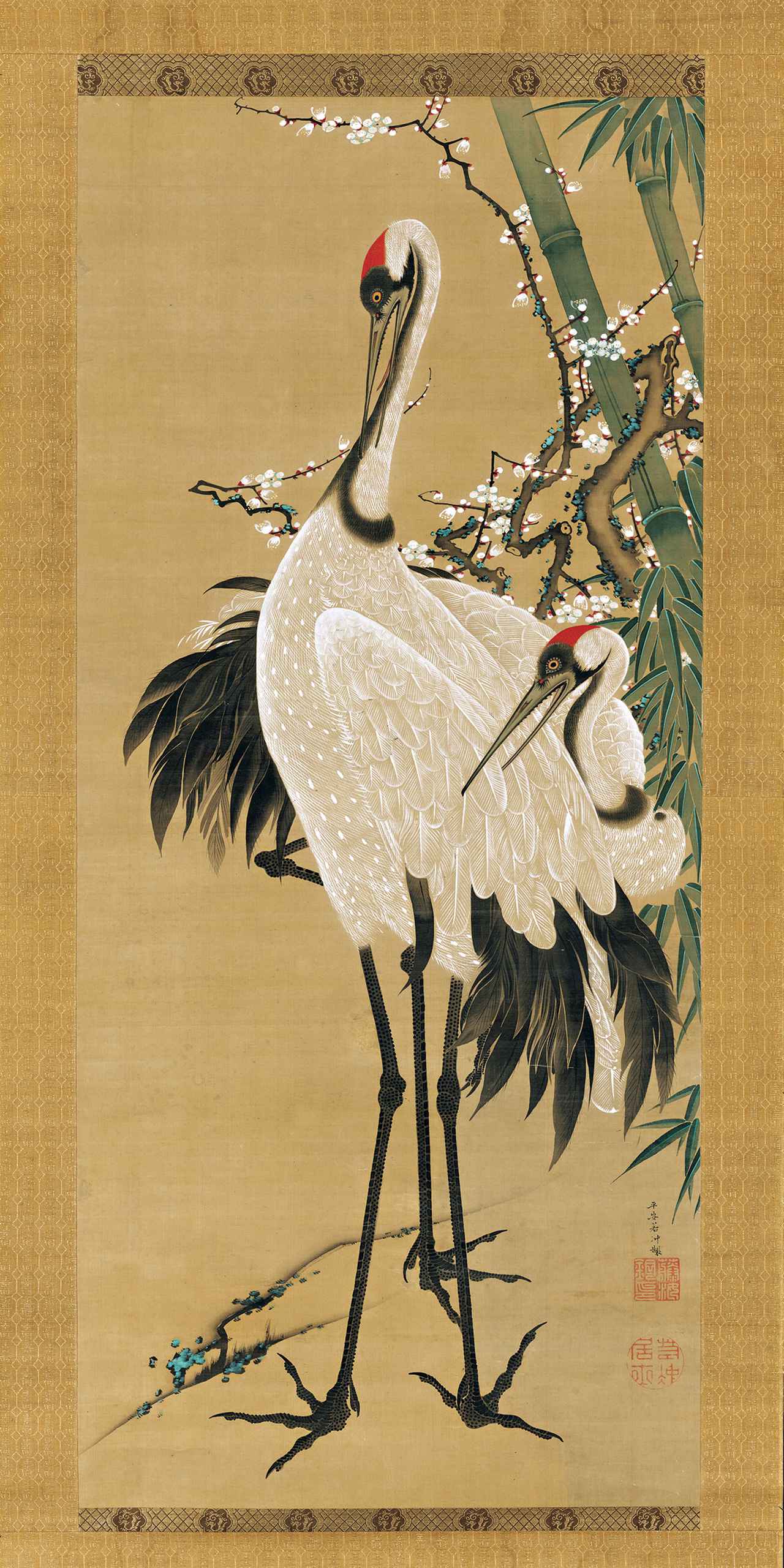 竹梅双鶴図》 - 「稀代のコレクター エツコ ＆ ジョー・プライスが