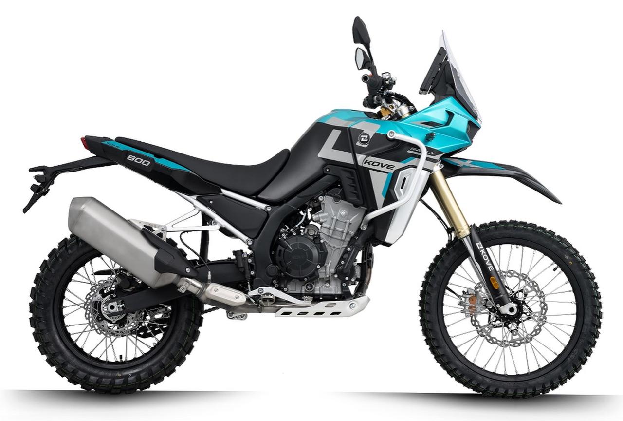 乾燥165kgの超軽量ミドルアドベンチャー、KOVE 800X RALLY 日本上陸