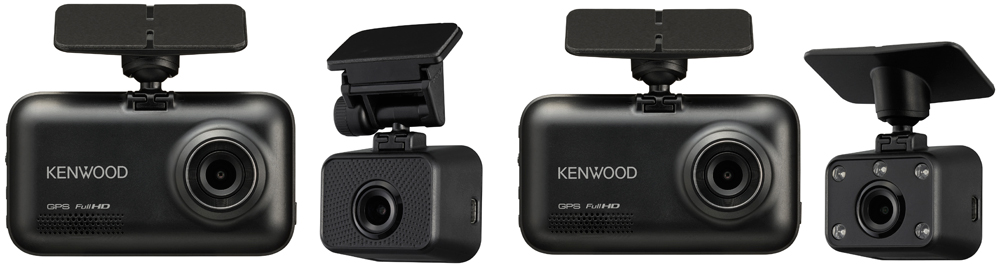 ケンウッドの新ドラレコ「DRV-MR740／DRV-MP740」は2カメラで24時間