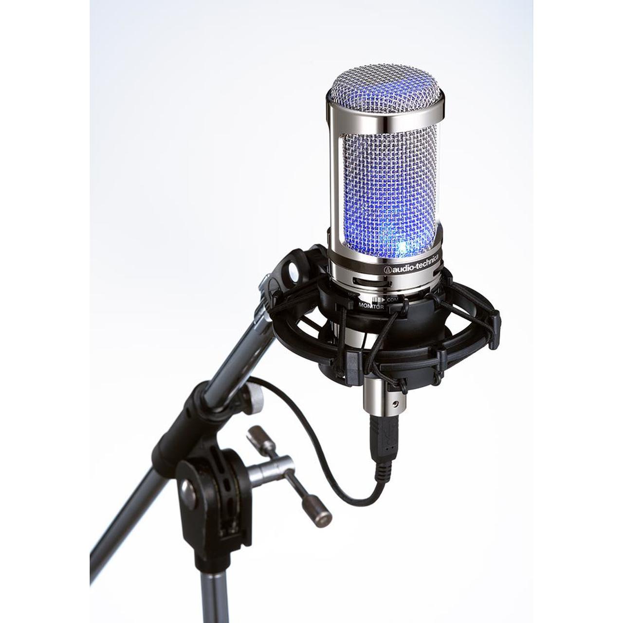 オーディオテクニカ AT2020USB+ ポップガード ショックマウント