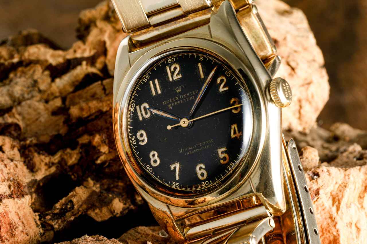 ロレックス バブルバック Ref.5050「黒金のバブルバック」【今週の逸本