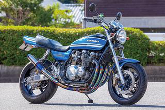 しゃぼん玉 ゼファー750(カワサキZEPHYR750)前後17インチと使いやすさ