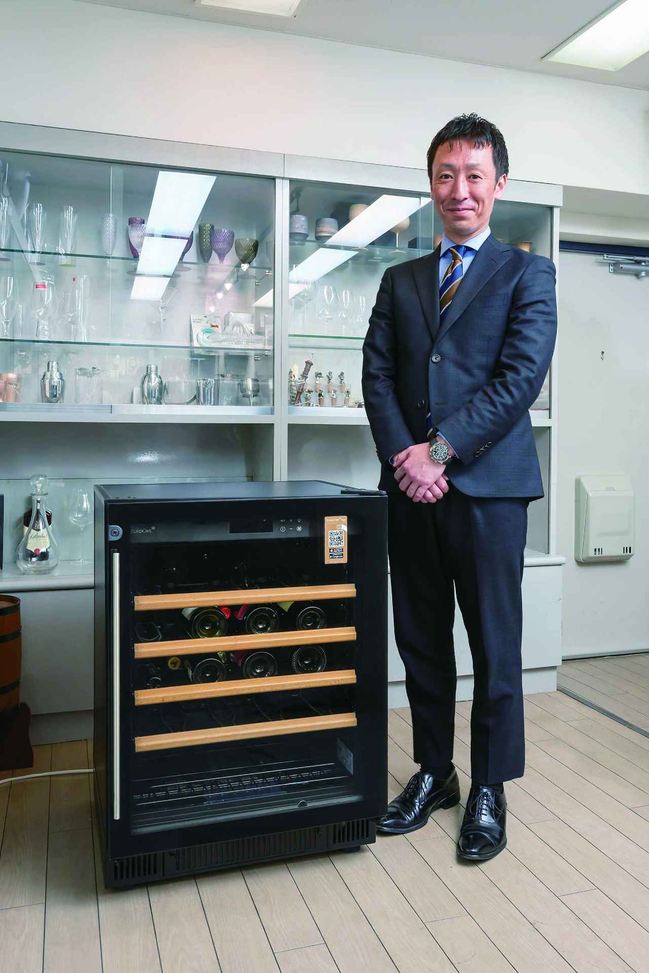 ワインセラー「ユーロカーブ」フラッグシップ機の性能をコンパクトに