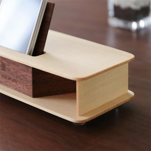 旭川クラフト 木ライフプロダクト 弦 国産クラフト 木製 スピーカー