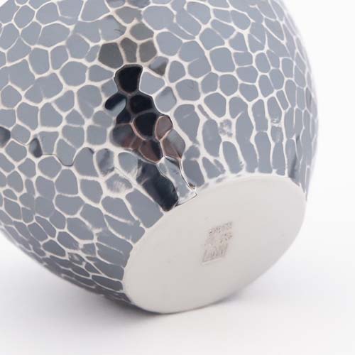 東京銀器 森銀器製作所 純銀 ぐいのみ 並型 槌目 伝統工芸品 金属製