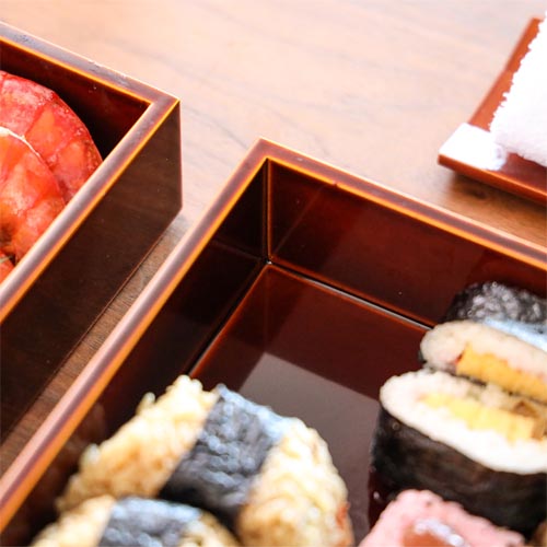 飛騨春慶 元田漆器 Genda 和角三段重 伝統工芸品 木製 お重箱 | MUKU工房